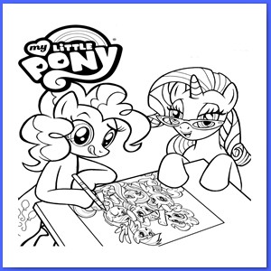 coloring mylittlePony_001