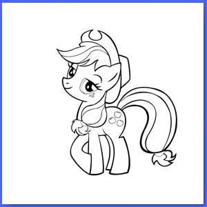coloring mylittlePony_006