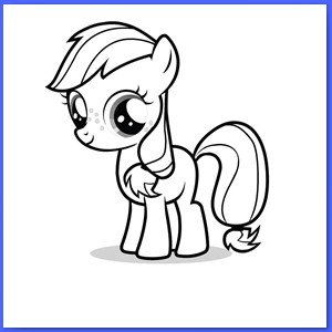 coloring mylittlePony_007