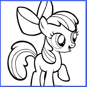 coloring mylittlePony_008