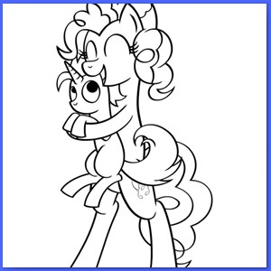 coloring mylittlePony_009