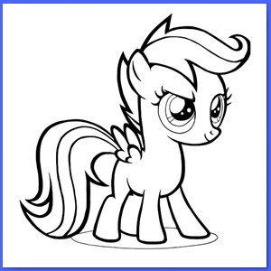 coloring mylittlePony_010
