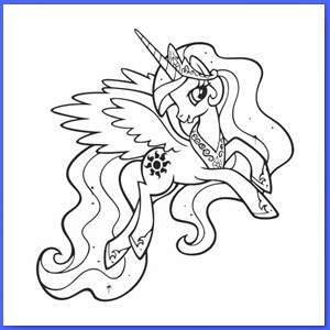 coloring mylittlePony_011