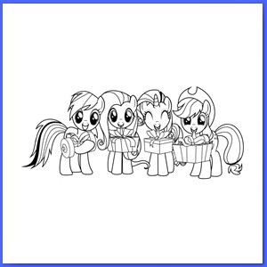 coloring mylittlePony_110