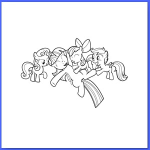 coloring mylittlePony_111