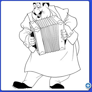coloring Lilli e il vagabondo_11