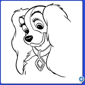 coloring Lilli e il vagabondo_12