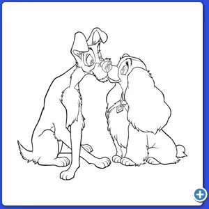 coloring Lilli e il vagabondo_19