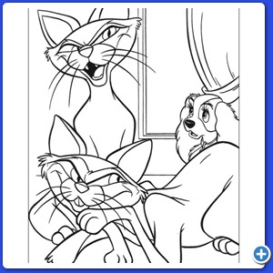 coloring Lilli e il vagabondo_27
