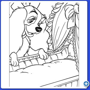 coloring Lilli e il vagabondo_29