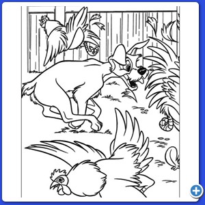 coloring Lilli e il vagabondo_30