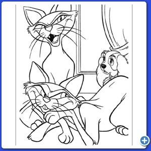 coloring Lilli e il vagabondo_32