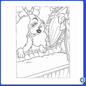 coloring Lilli e il vagabondo_35