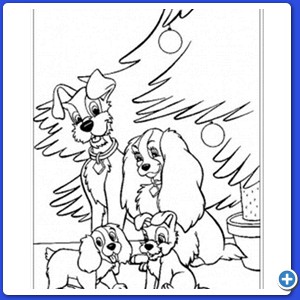 coloring Lilli e il vagabondo_38