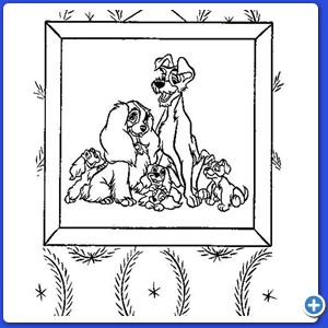 coloring Lilli e il vagabondo_45