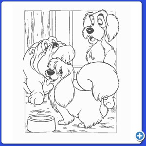coloring Lilli e il vagabondo_48