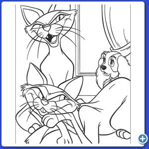 coloring Lilli e il vagabondo_49