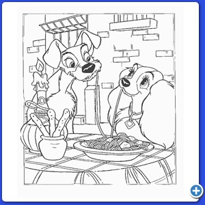 coloring Lilli e il vagabondo_55