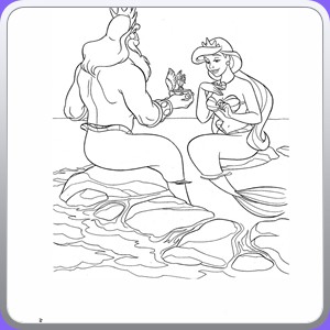 coloring sirenetta_005