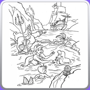 coloring sirenetta_008