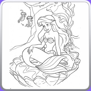coloring sirenetta_011