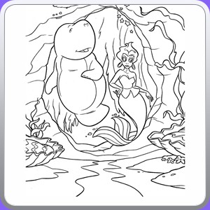 coloring sirenetta_012