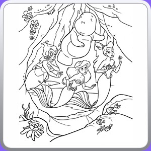 coloring sirenetta_014