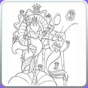 coloring sirenetta_016
