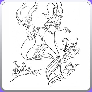 coloring sirenetta_018