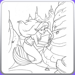 coloring sirenetta_020