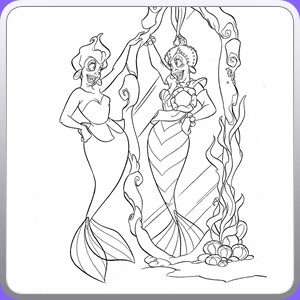 coloring sirenetta_023
