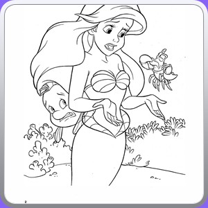 coloring sirenetta_027