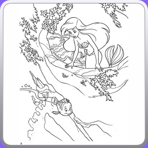 coloring sirenetta_029