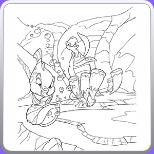 coloring sirenetta_034