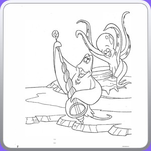 coloring sirenetta_035