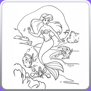 coloring sirenetta_037