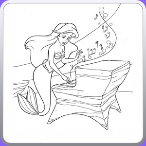 coloring sirenetta_038