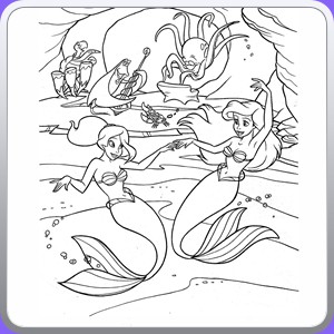coloring sirenetta_043