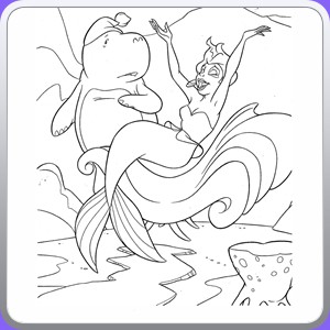 coloring sirenetta_052