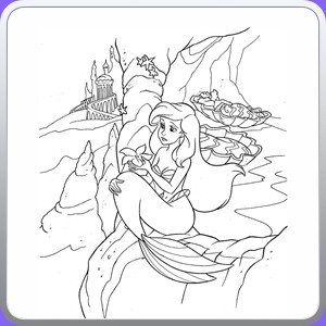 coloring sirenetta_053