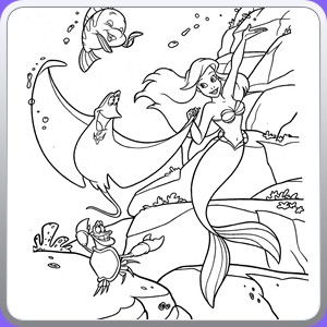 coloring sirenetta_060