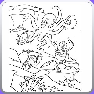 coloring sirenetta_061