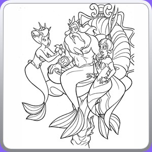 coloring sirenetta_064