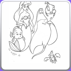 coloring sirenetta_066