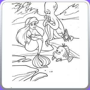 coloring sirenetta_067