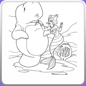 coloring sirenetta_068