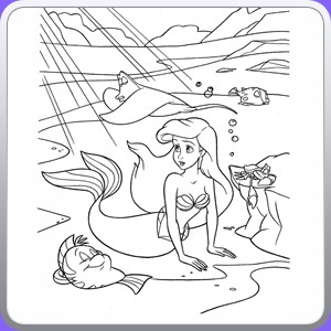 coloring sirenetta_070