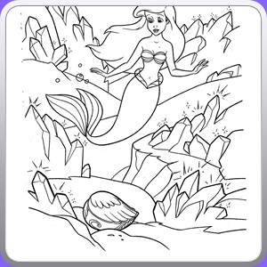 coloring sirenetta_072