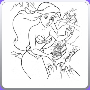 coloring sirenetta_073