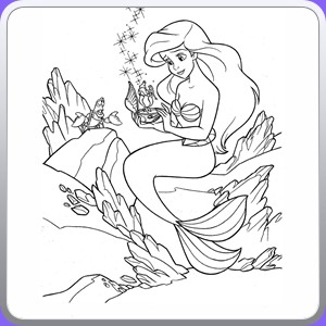 coloring sirenetta_074